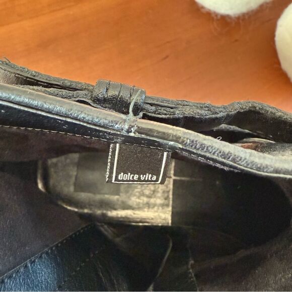 Kiera Leather Moto Ankle Bootie by Dolce Vita Size 9 Black - Picture 7 of 8